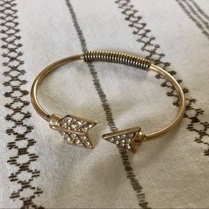 Arrow Rhinestone Bracelet